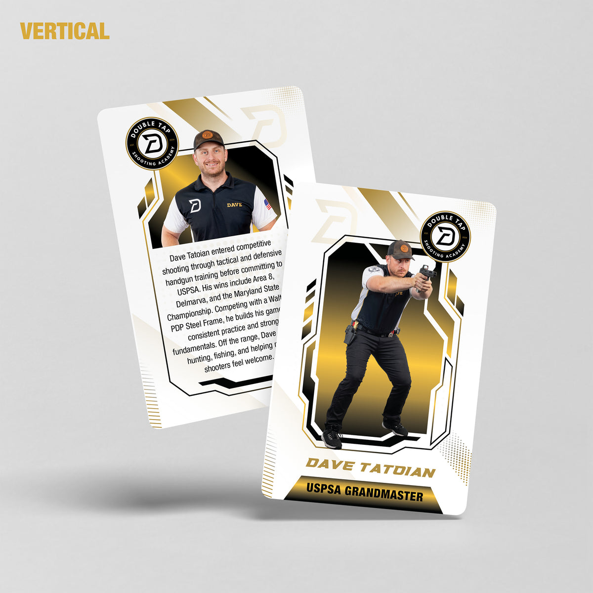 Double Tap Collector's Card -  Dave Tatoian