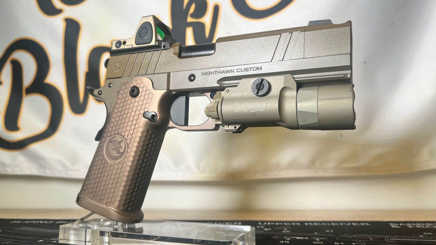 Nighthawk Custom TRS Comp - SandHawk 9mm