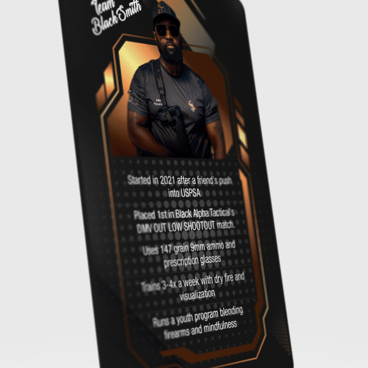 Team Blacksmith Collector's Card - Greg Fuller