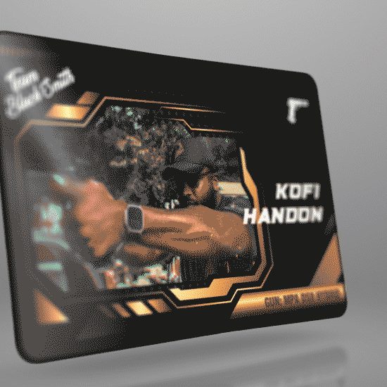 Team Blacksmith Collector's Card - Kofi Handon