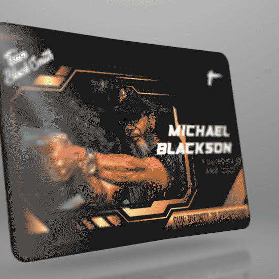 Team Blacksmith Collector's Card - Mr. Blackson