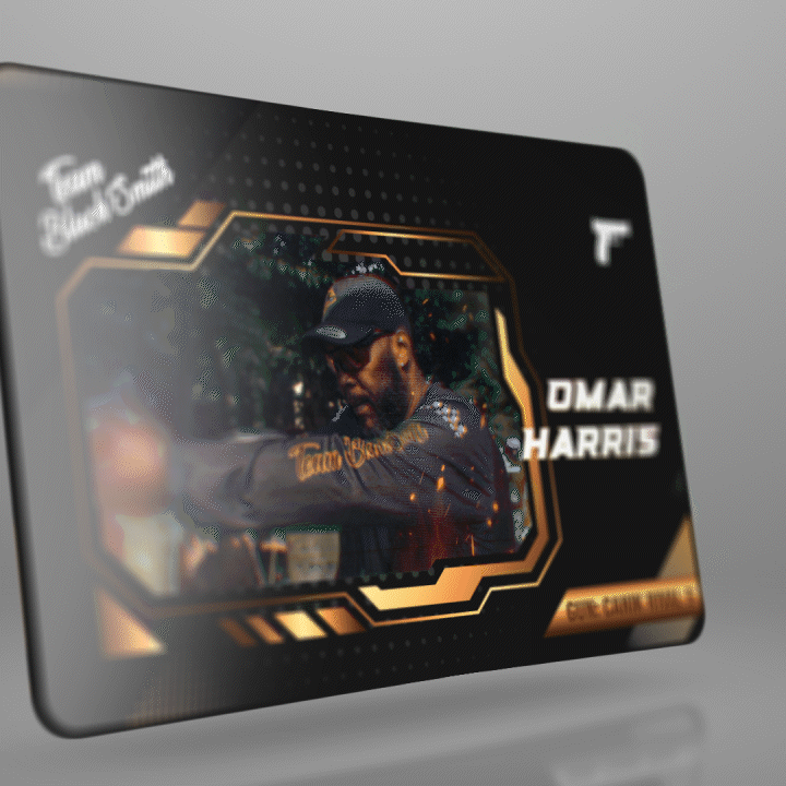 Team Blacksmith Collector's Card - Omar Harris