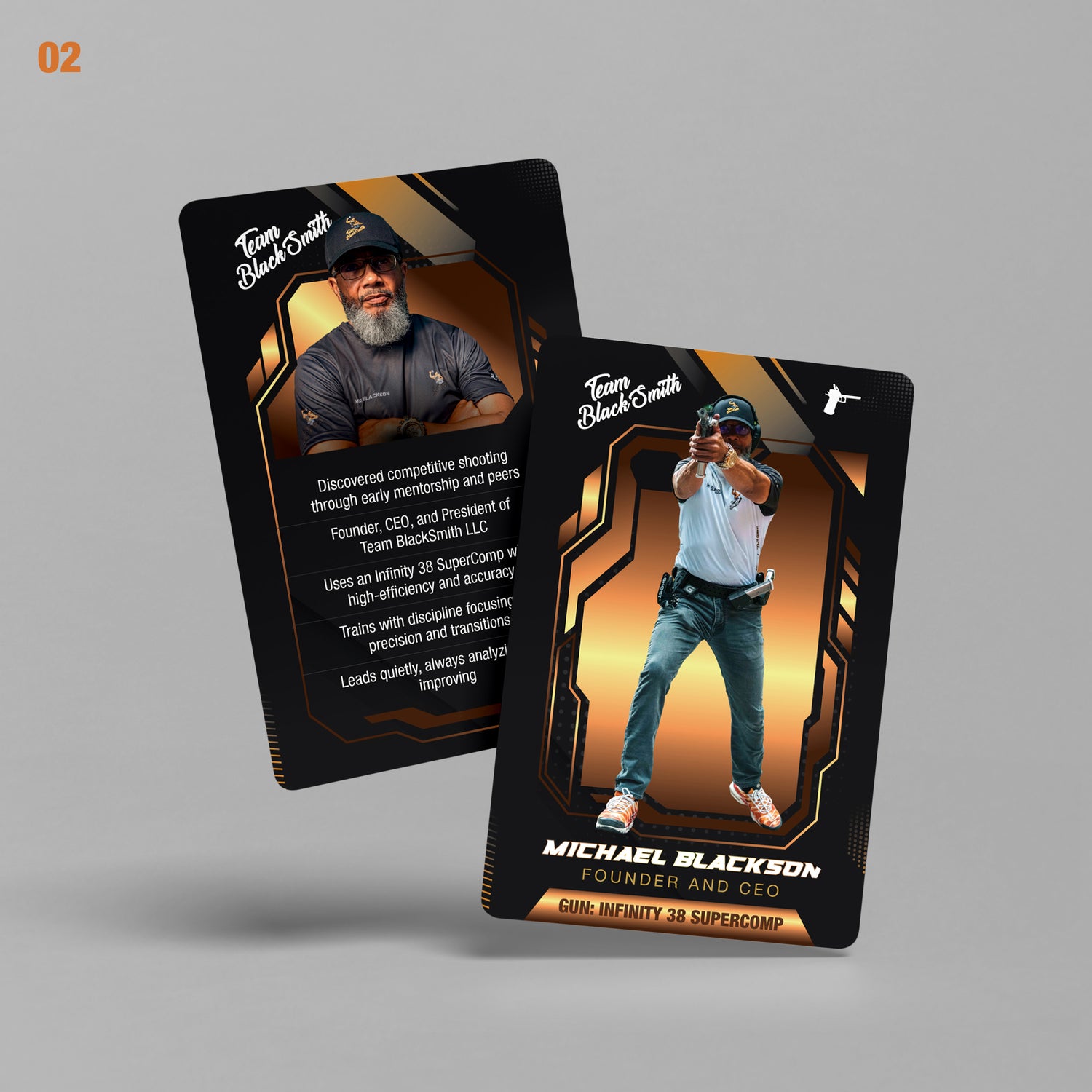 Team Blacksmith Collector's Card - Mr. Blackson