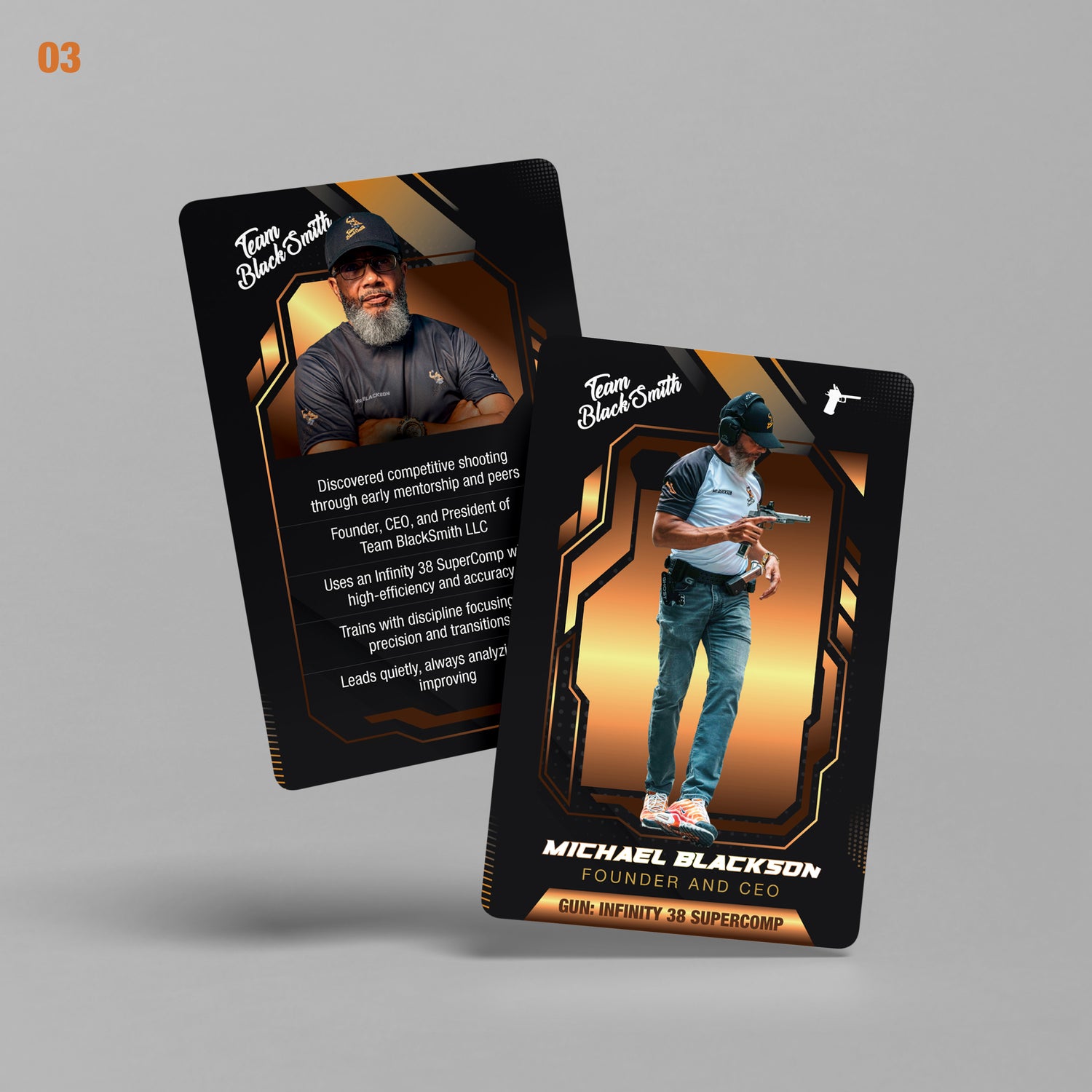 Team Blacksmith Collector's Card - Mr. Blackson