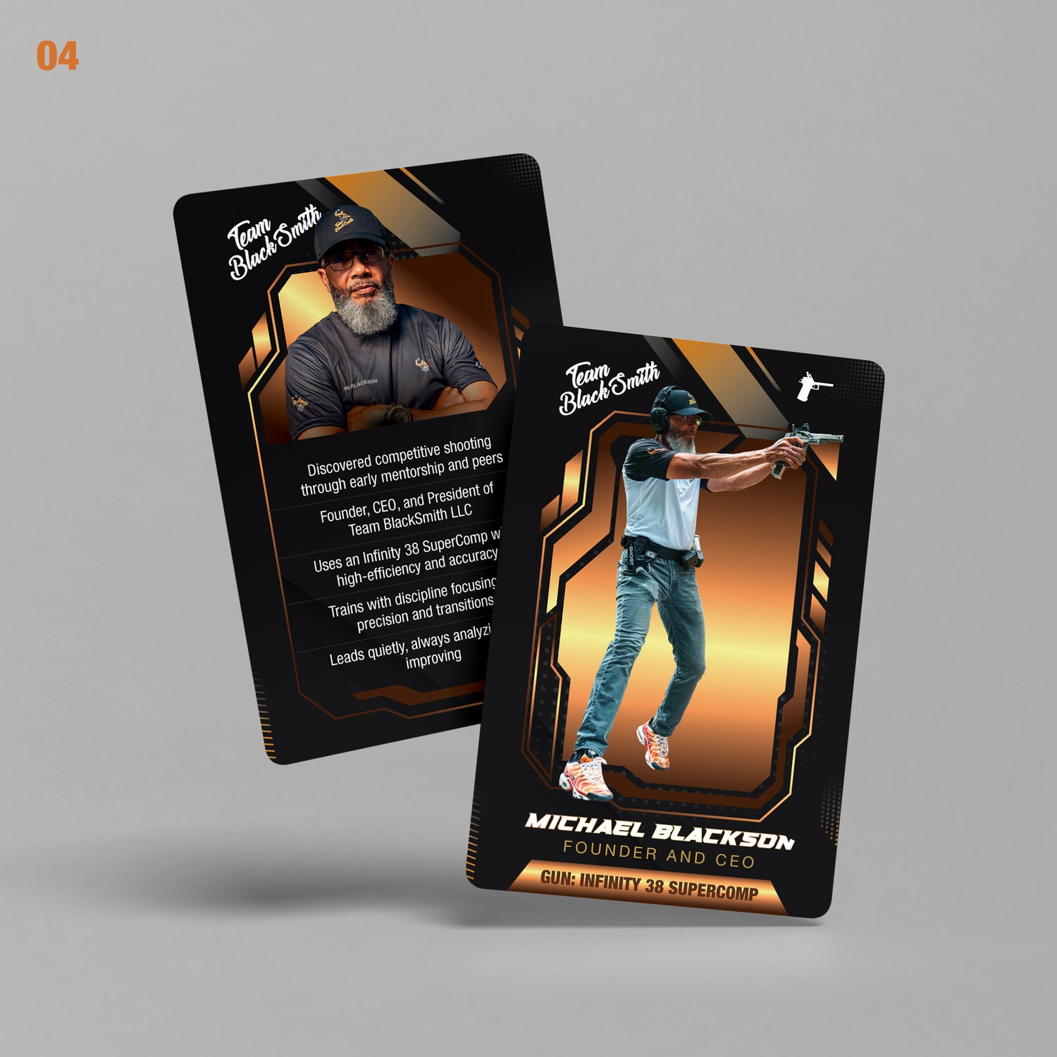 Team Blacksmith Collector's Card - Mr. Blackson