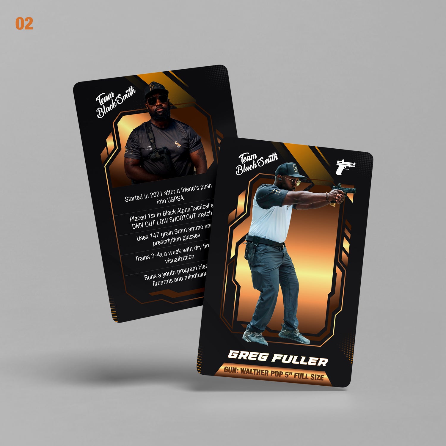 Team Blacksmith Collector's Card - Greg Fuller