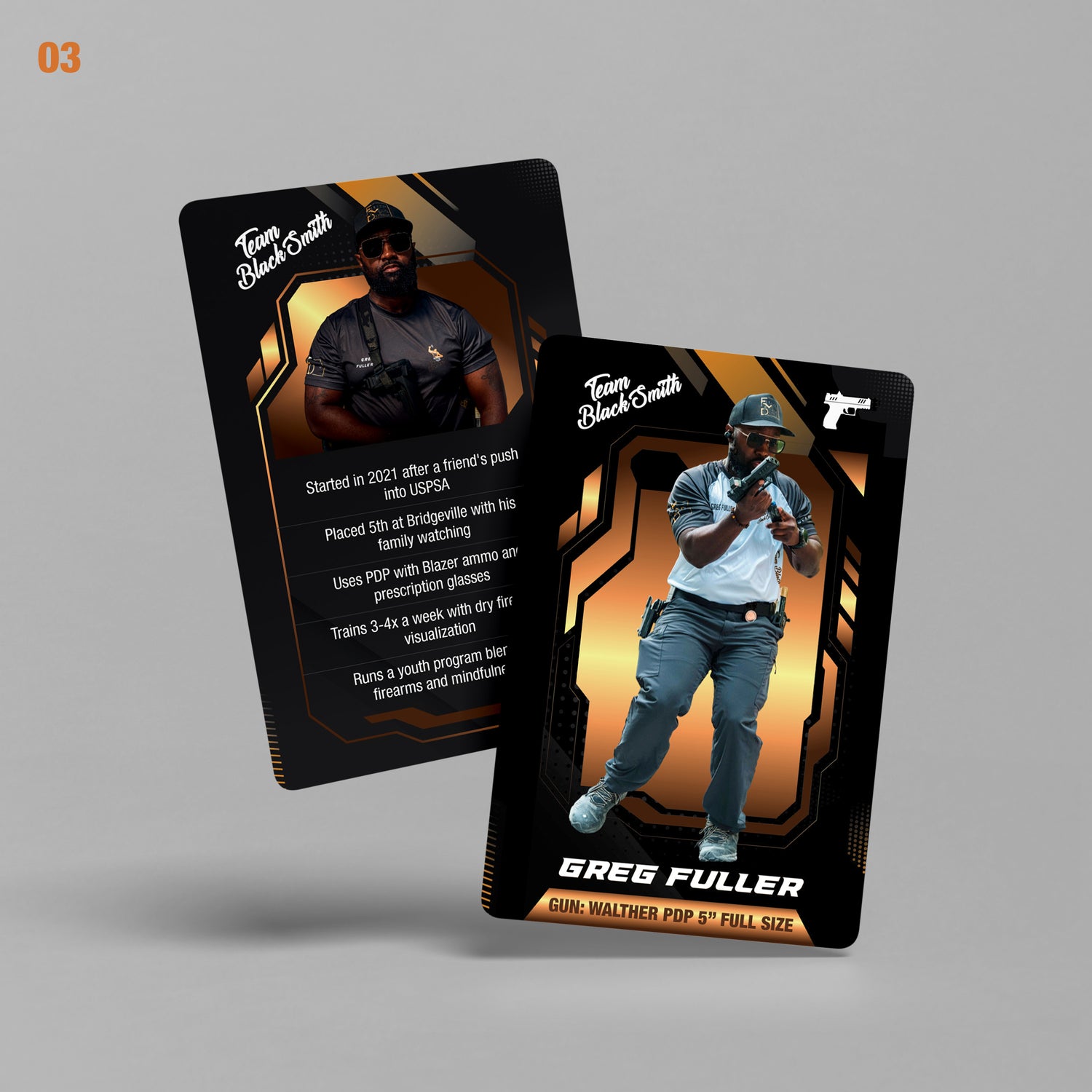 Team Blacksmith Collector's Card - Greg Fuller