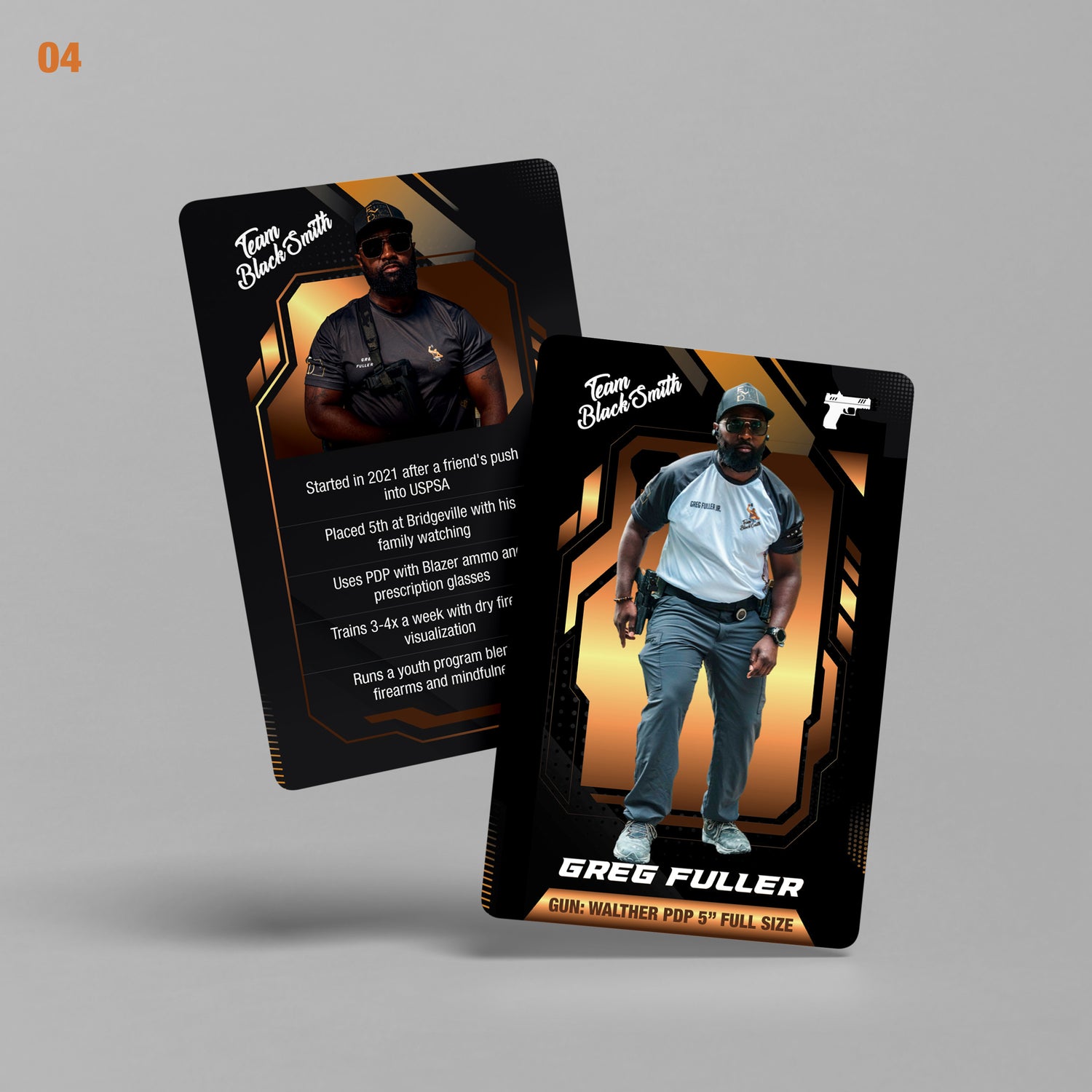 Team Blacksmith Collector's Card - Greg Fuller