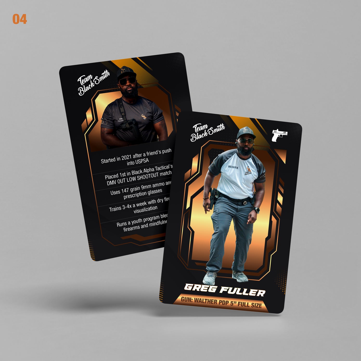 Team Blacksmith Collector's Card - Greg Fuller