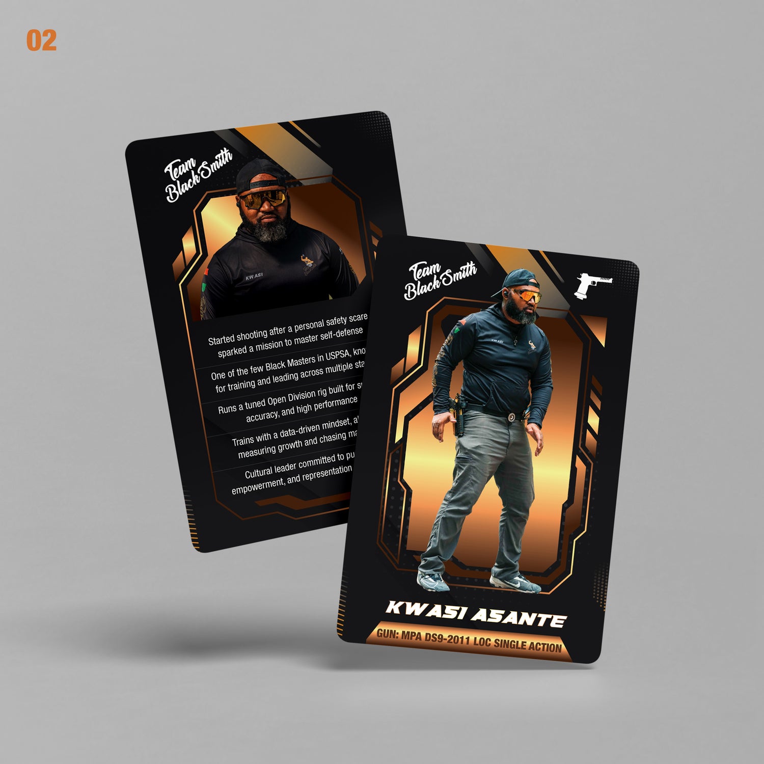 Team Blacksmith Collector's Card - Kwasi Asante