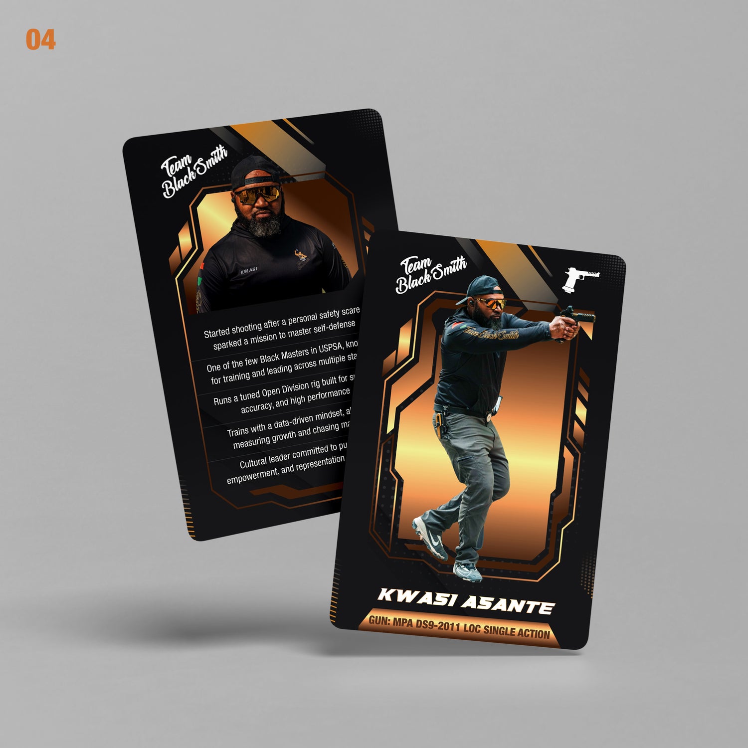 Team Blacksmith Collector's Card - Kwasi Asante