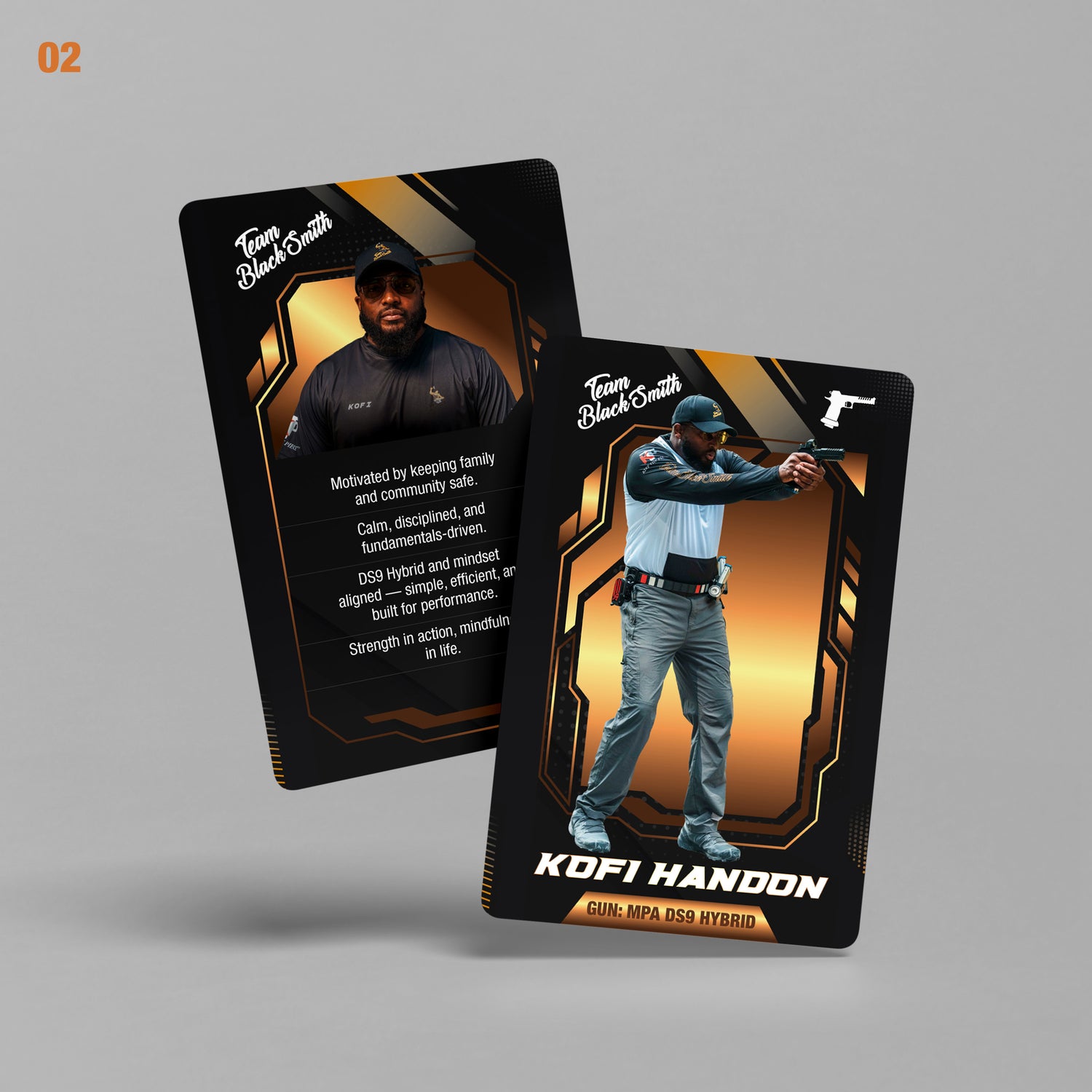 Team Blacksmith Collector's Card - Kofi Handon