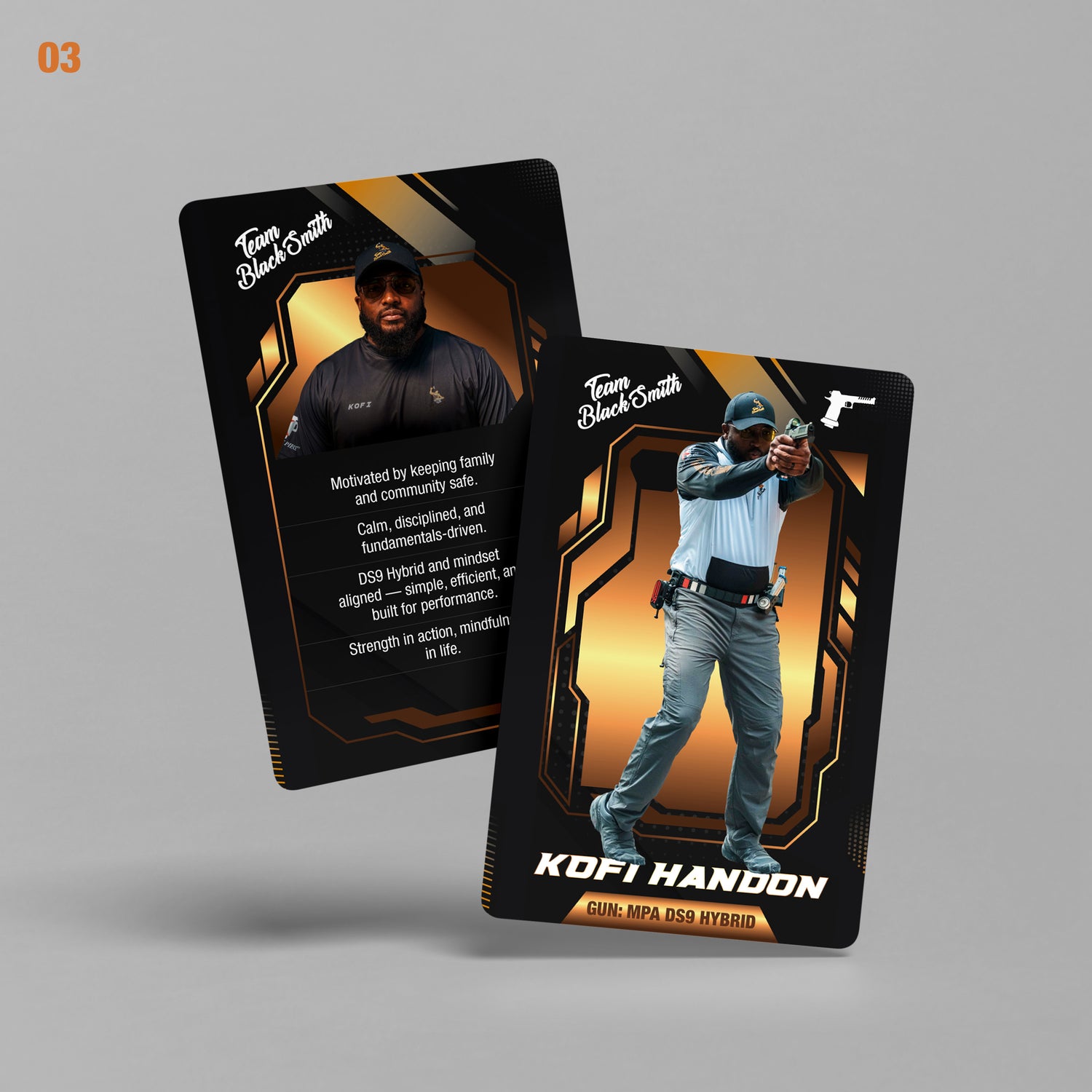 Team Blacksmith Collector's Card - Kofi Handon