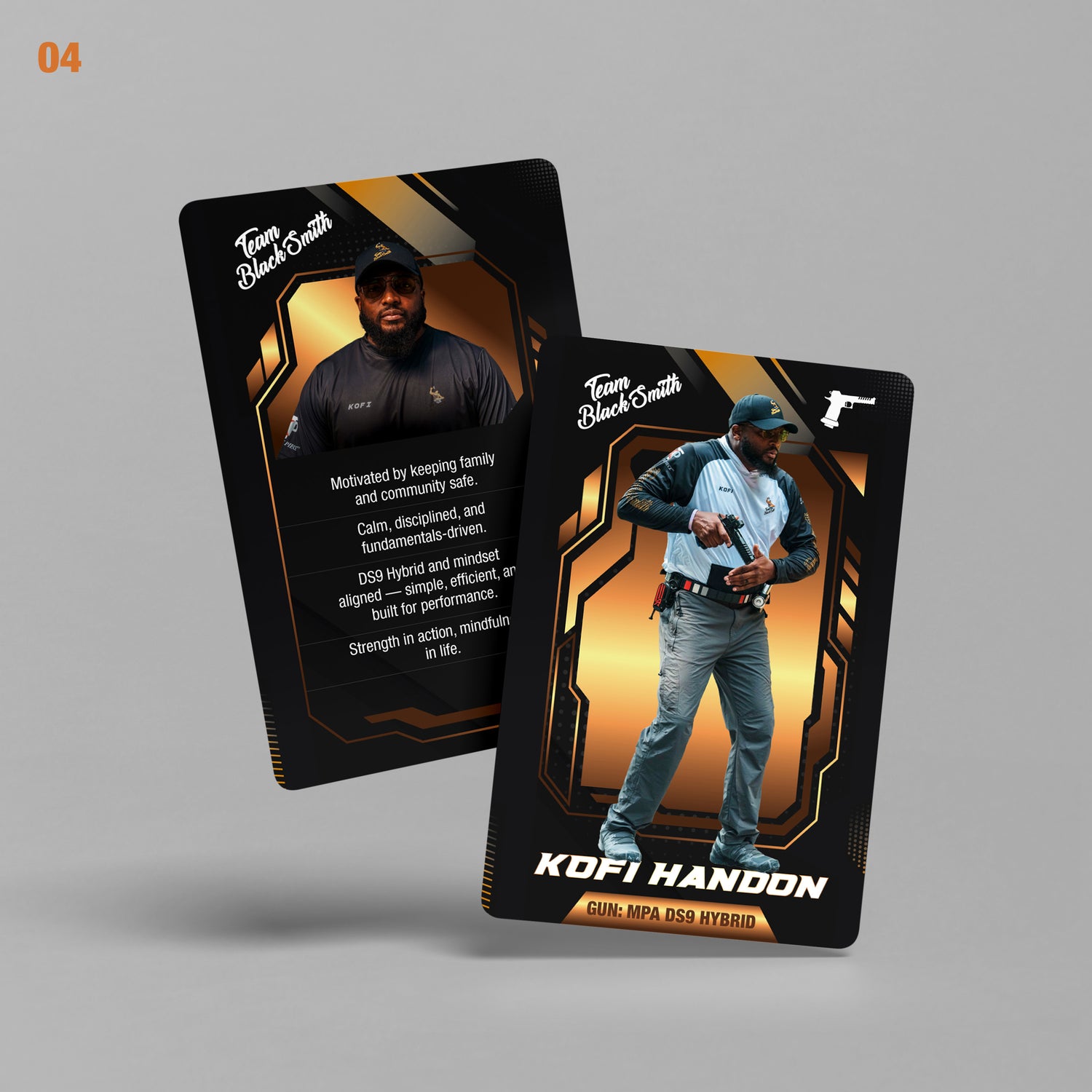 Team Blacksmith Collector's Card - Kofi Handon