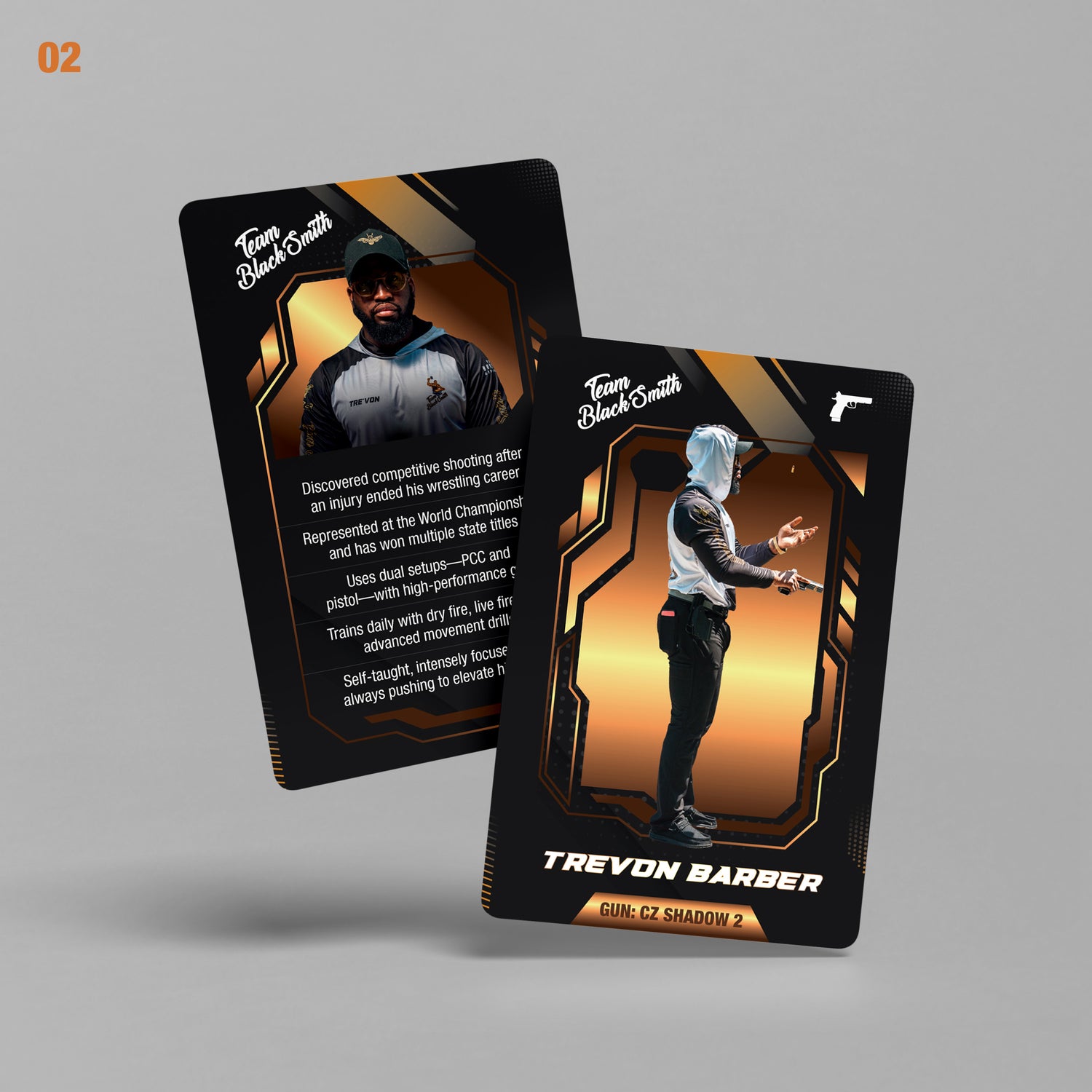 Team Blacksmith Collector's Card - Tre'von Barber