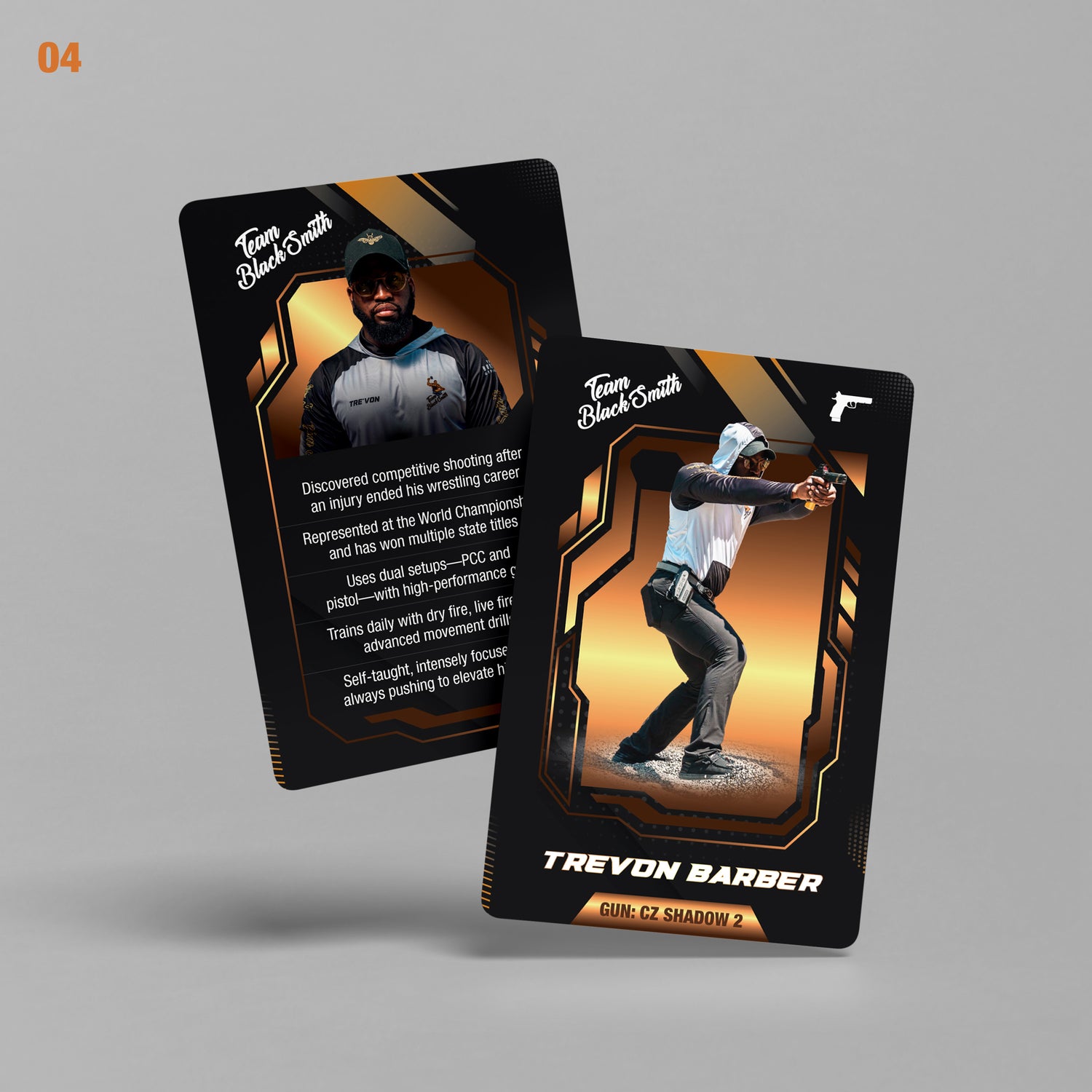 Team Blacksmith Collector's Card - Tre'von Barber