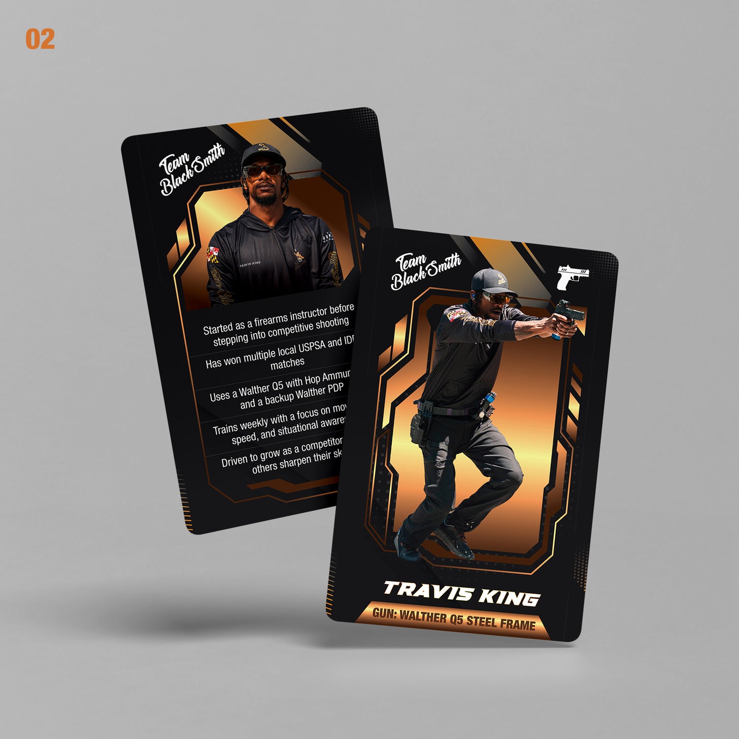 Team Blacksmith Collector's Card - Travis King