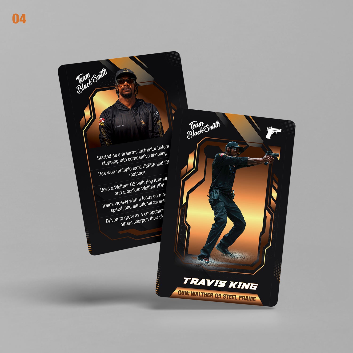 Team Blacksmith Collector's Card - Travis King