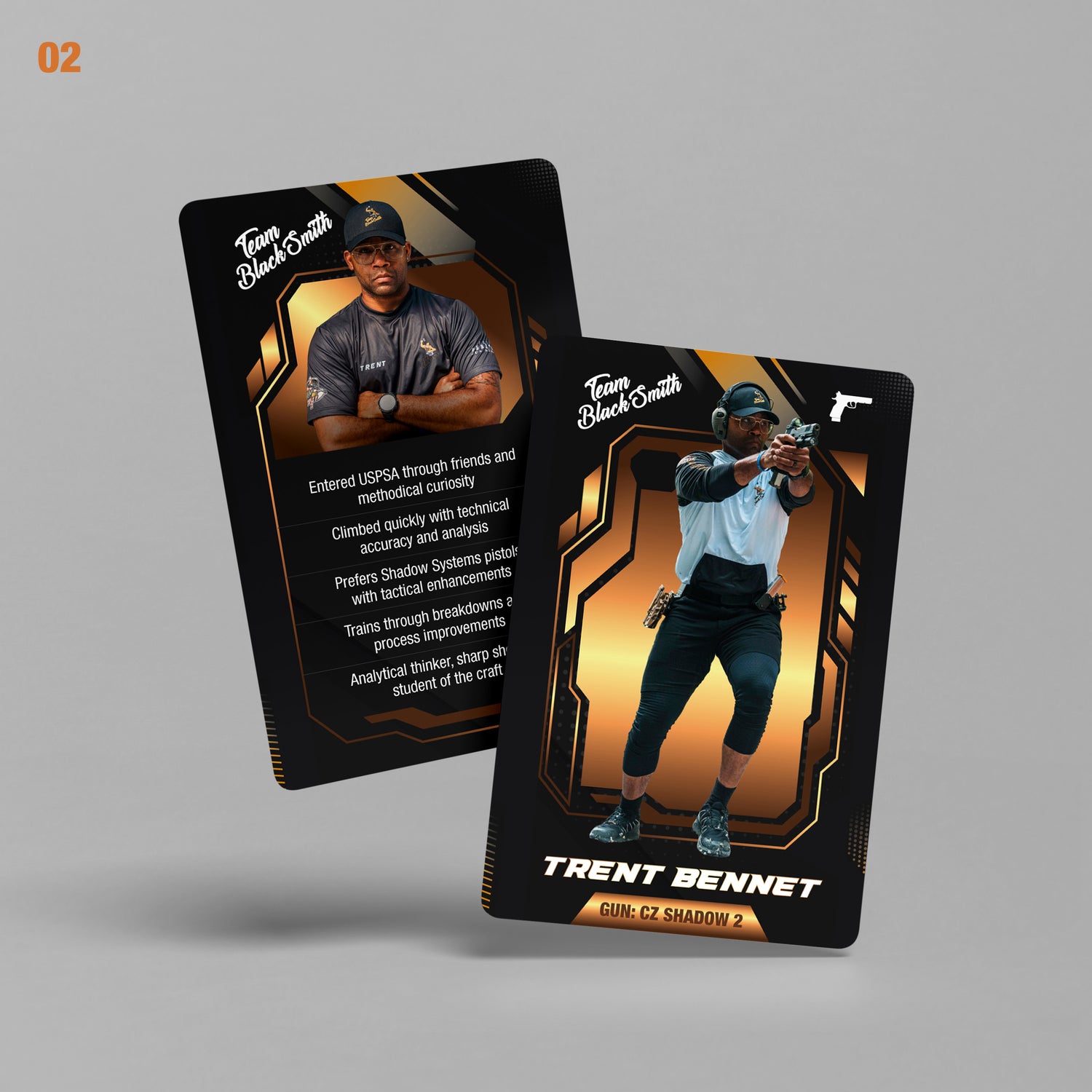 Team Blacksmith Collector's Card - Trent Bennett