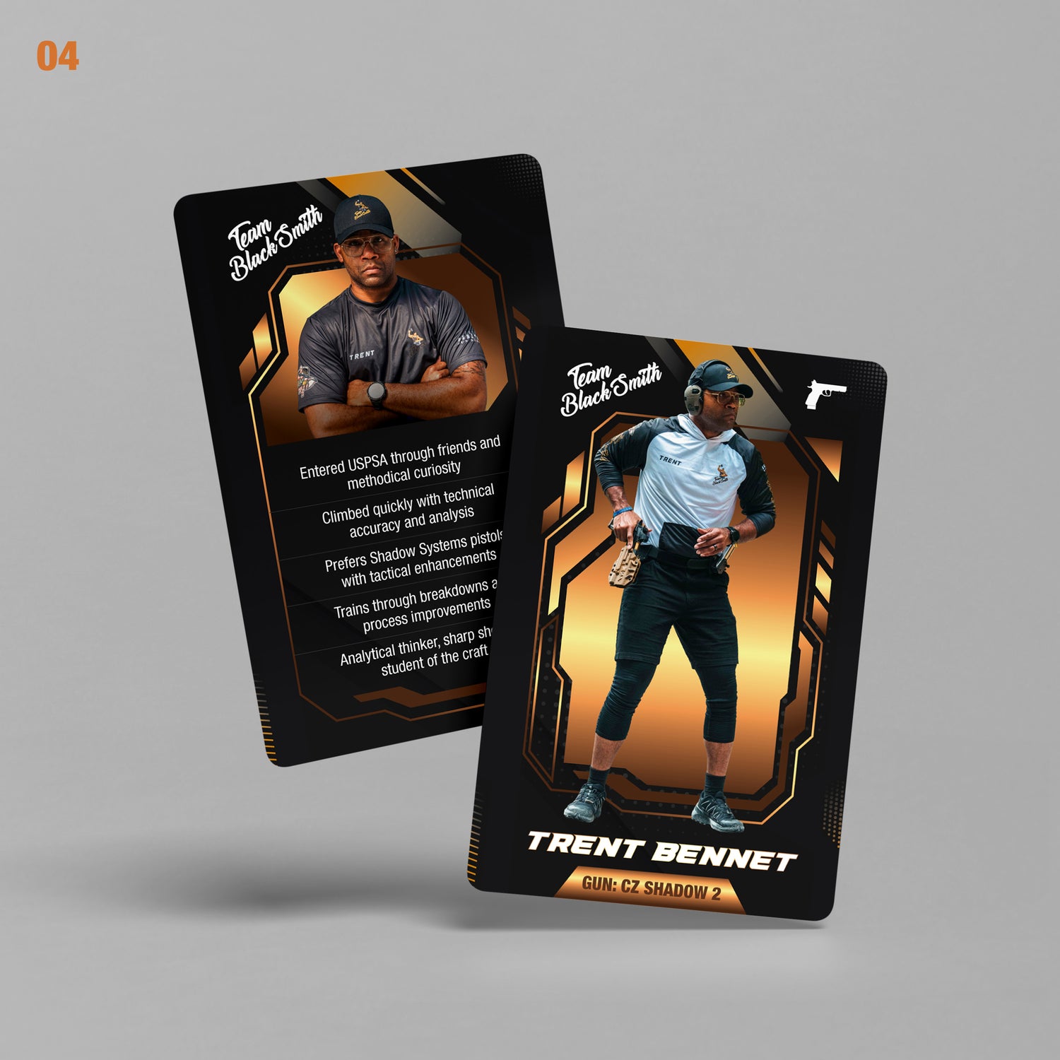 Team Blacksmith Collector's Card - Trent Bennett
