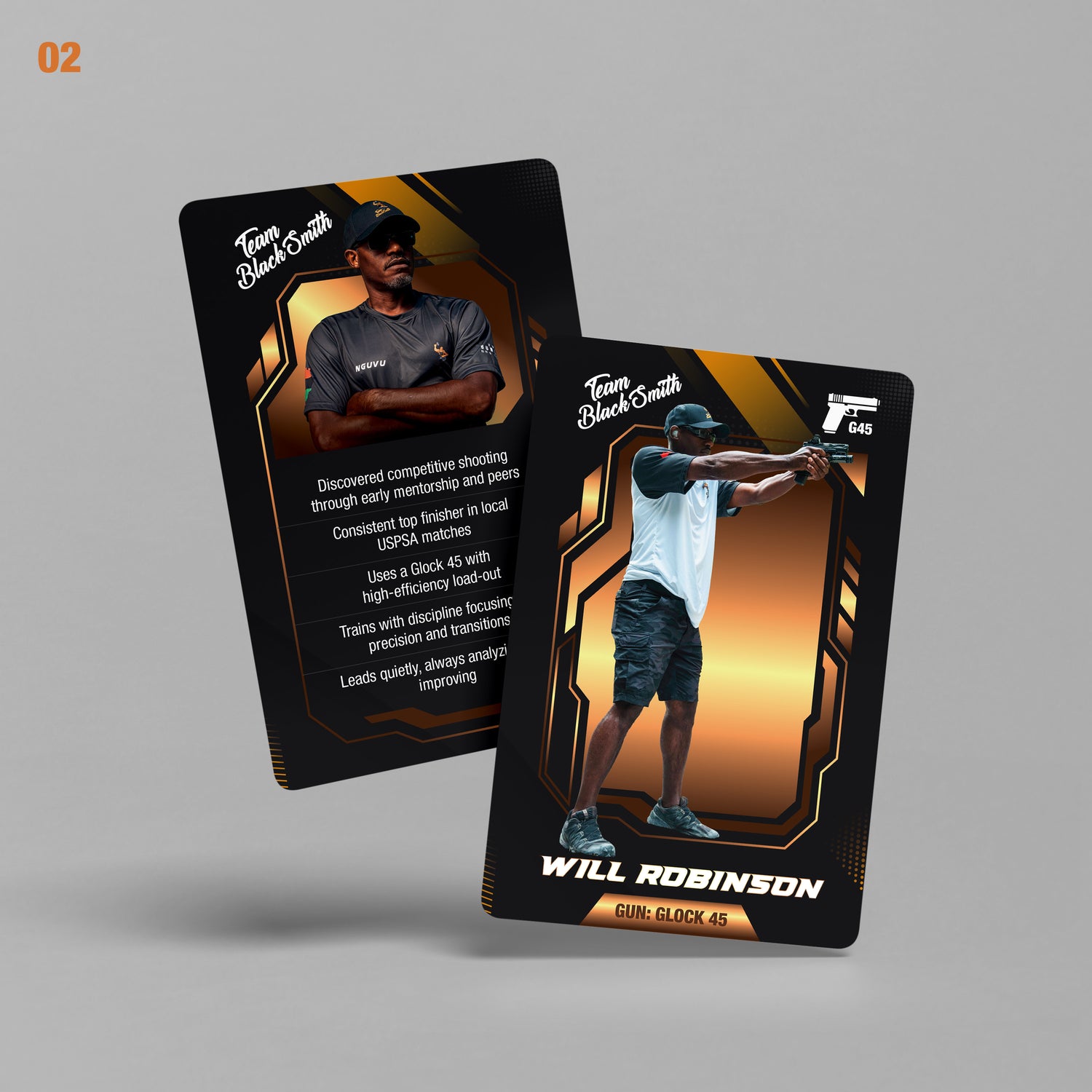 Team Blacksmith Collector's Card - The Range Therapist