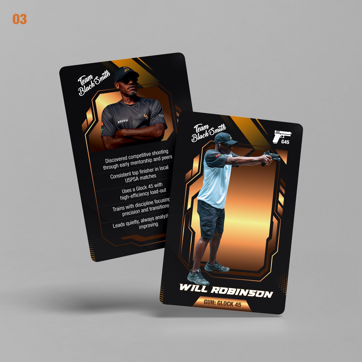 Team Blacksmith Collector's Card - The Range Therapist
