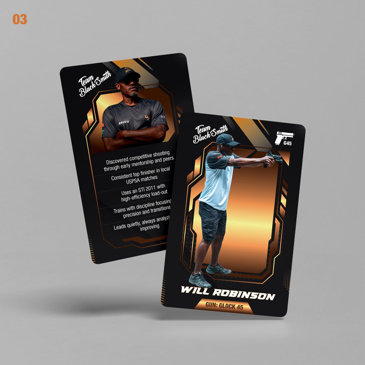 Team Blacksmith Collector's Card - The Range Therapist