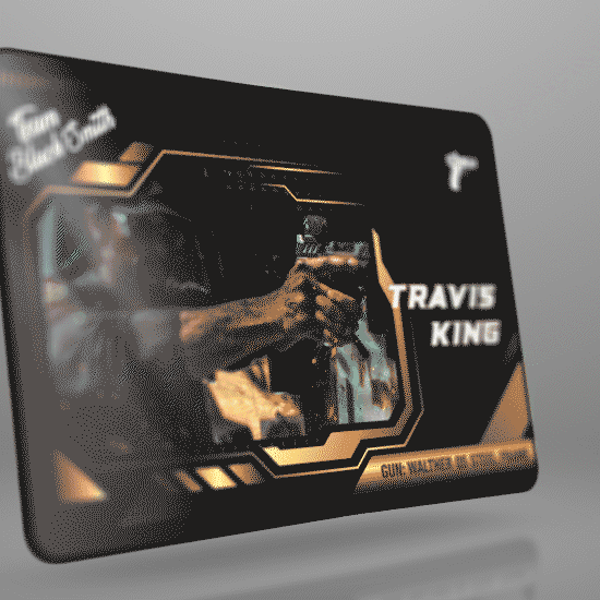 Team Blacksmith Collector's Card - Travis King
