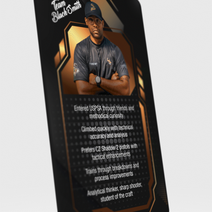 Team Blacksmith Collector's Card - Trent Bennett