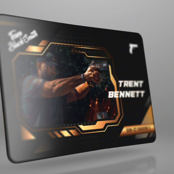 Team Blacksmith Collector's Card - Trent Bennett
