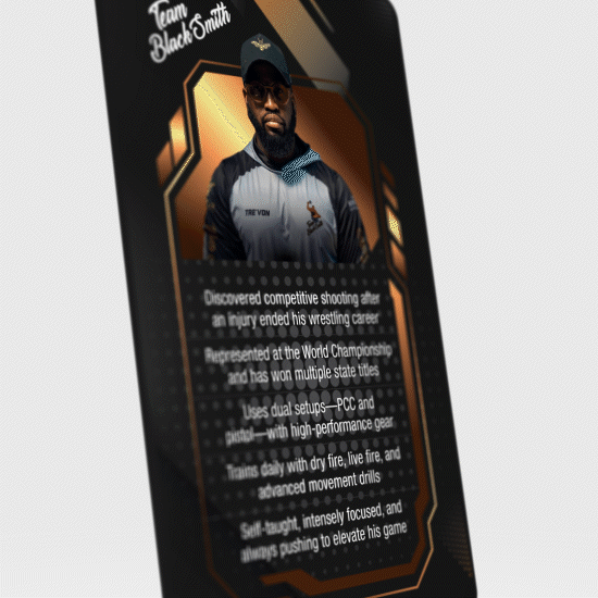 Team Blacksmith Collector's Card - Tre'von Barber