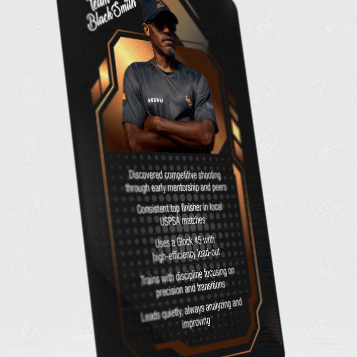 Team Blacksmith Collector's Card - The Range Therapist